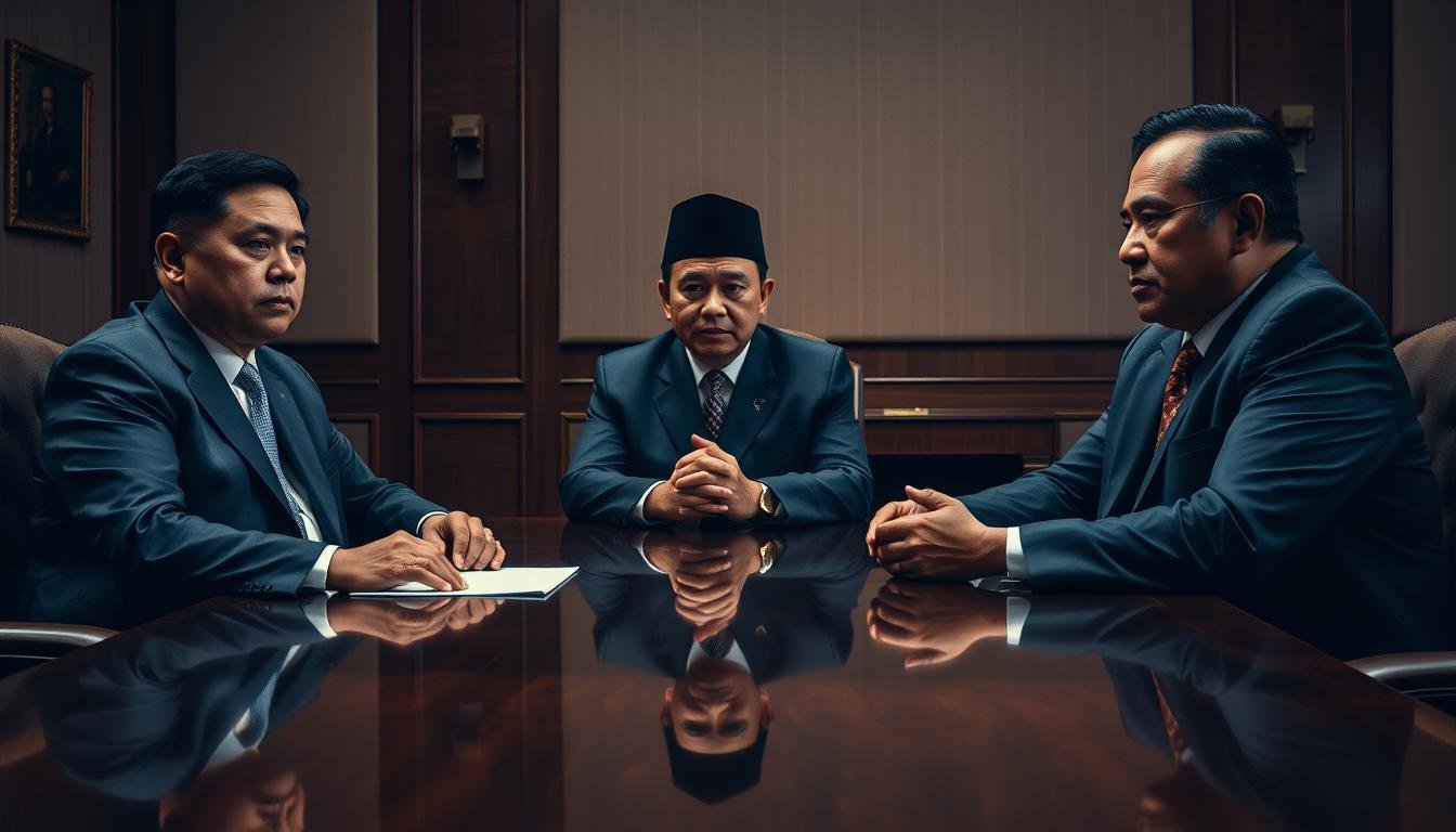 Drama Politik: AHY, Airlangga, dan Prabowo Duduk Semeja