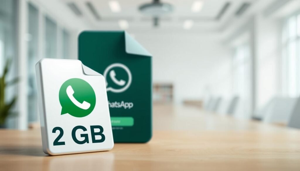 Kirim File 2 GB WhatsApp